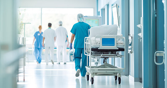 Krankenhausflur