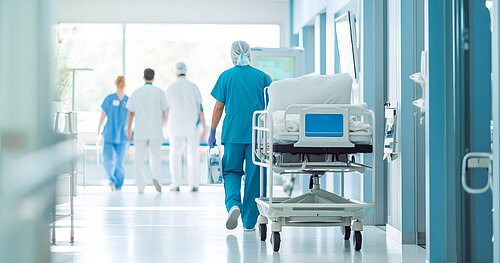 Krankenhausflur