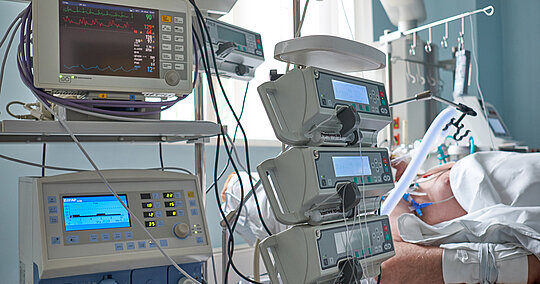 Patient im Schockraum