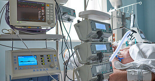 Patient im Schockraum
