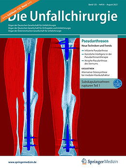 Cover "Die Unfallchirurgie"