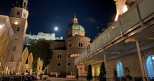 Salzburg bei Nacht