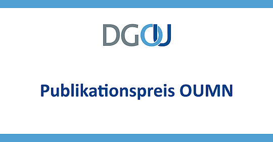 Publikationspreis OUMN