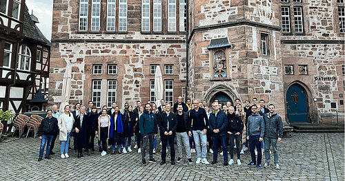 Gruppenbild Summer School 2022 in Marburg