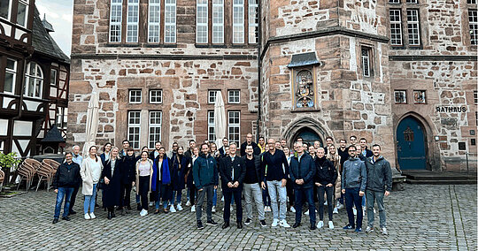 Gruppenbild Summer School 2022 in Marburg