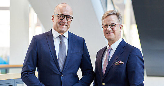 Portrait Prof. Dr. Ruchholtz und Prof. Dr. Rudert
