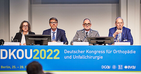 Pressekonferenz auf dem DKOU