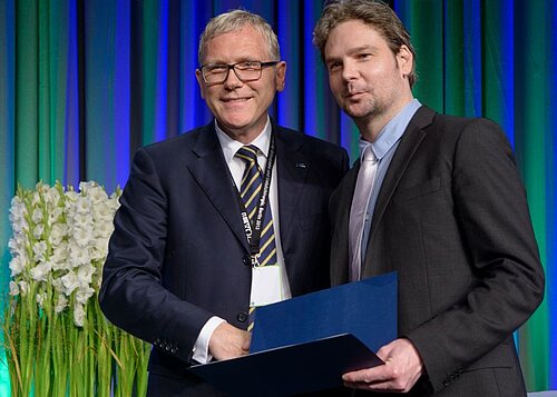 Verleihung des Hans-Liniger-Preises an Matthias Knobe Verleihung des Hans-Liniger-Preises an Matthias Knobe