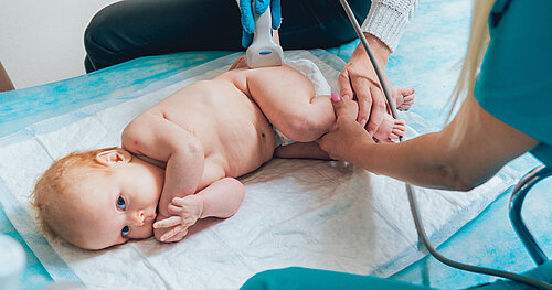 Sonografie der Säuglingshüfte