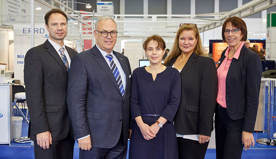 G. Schulz, Prof. Dr. B. Kladny, N. Friebe, B. Müller, T. Heinlein-Müller © Intercongress