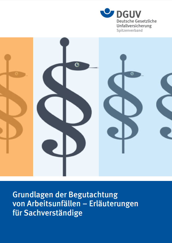 Cover Grundlagen der Begutachtung von Arbeitsunfällen