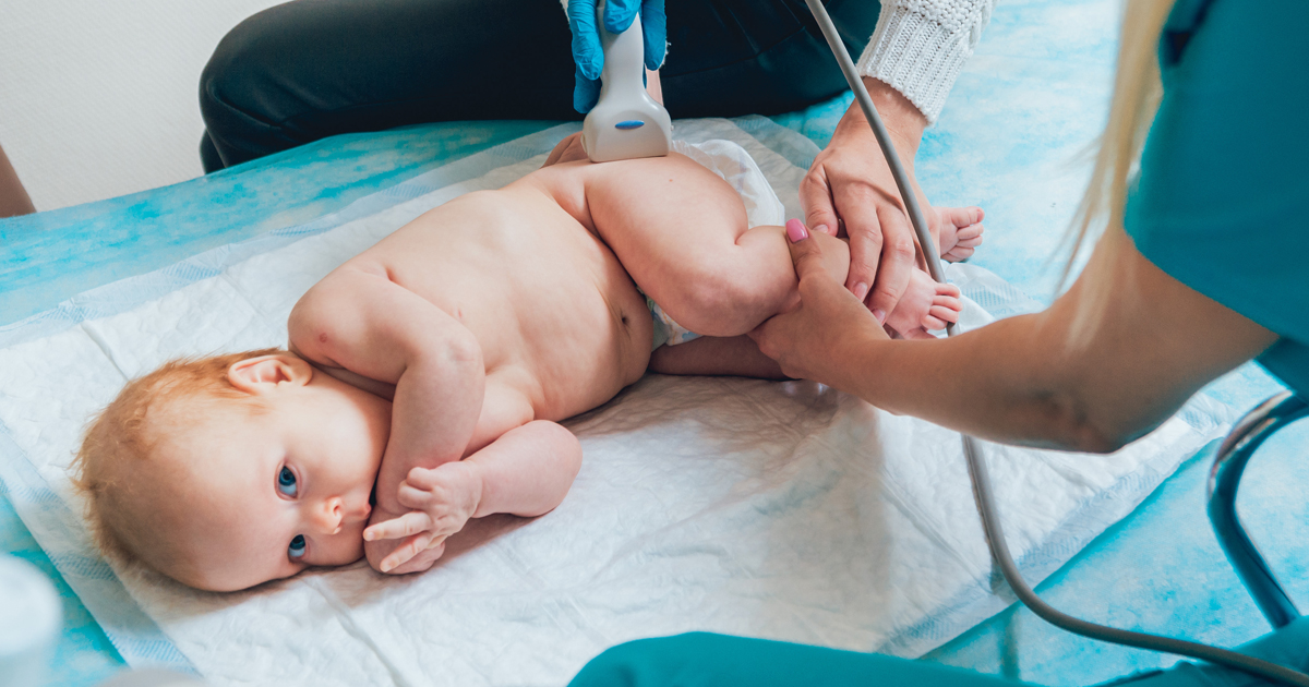 Sonografie der Säuglingshüfte