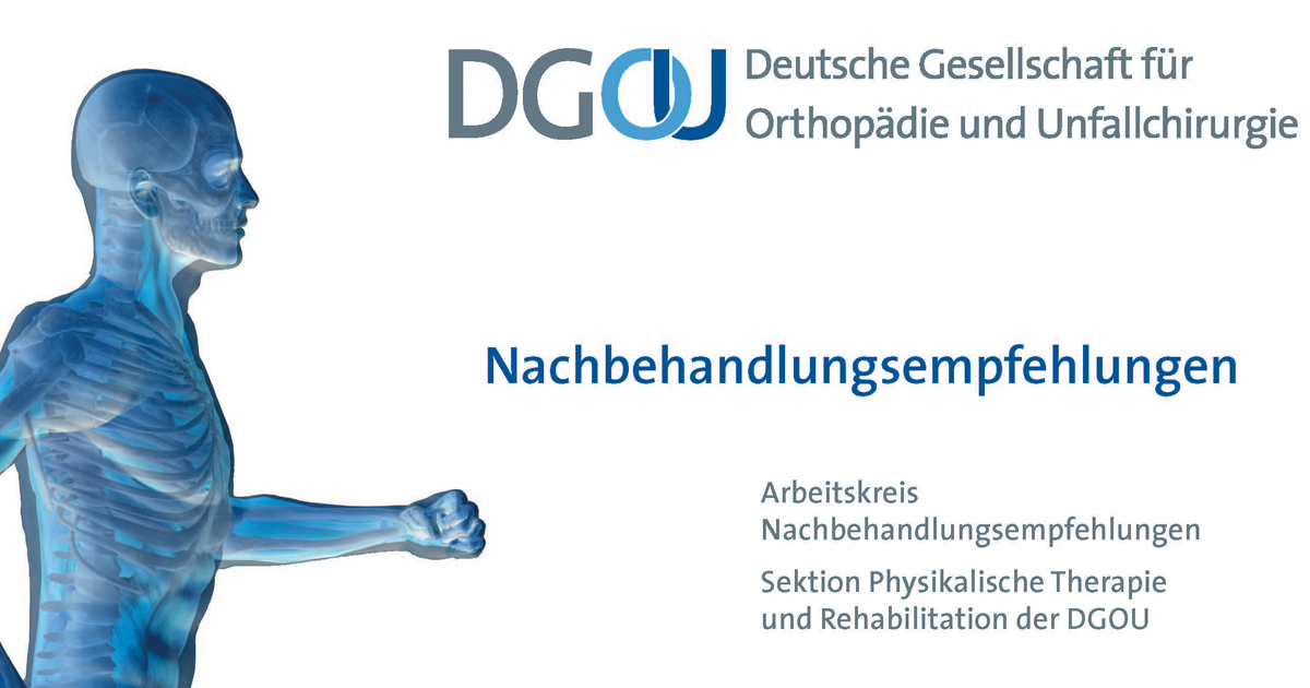 Nachbehandlungsempfehlungen 2021