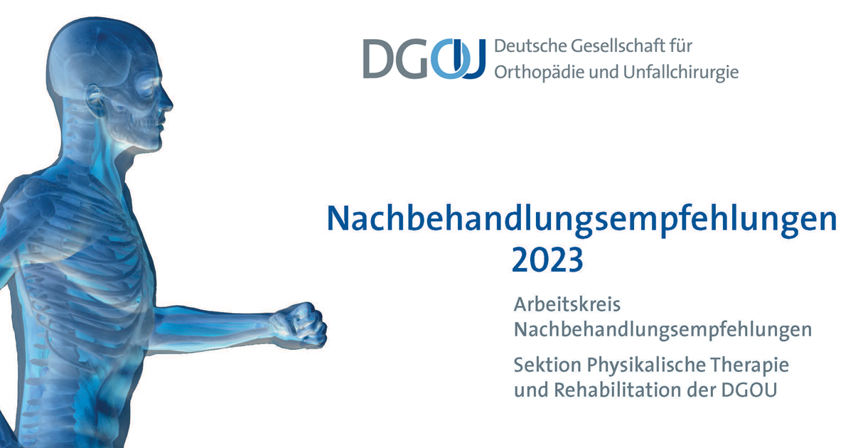 Cover Nachbehandlungsempfehlungen 2023