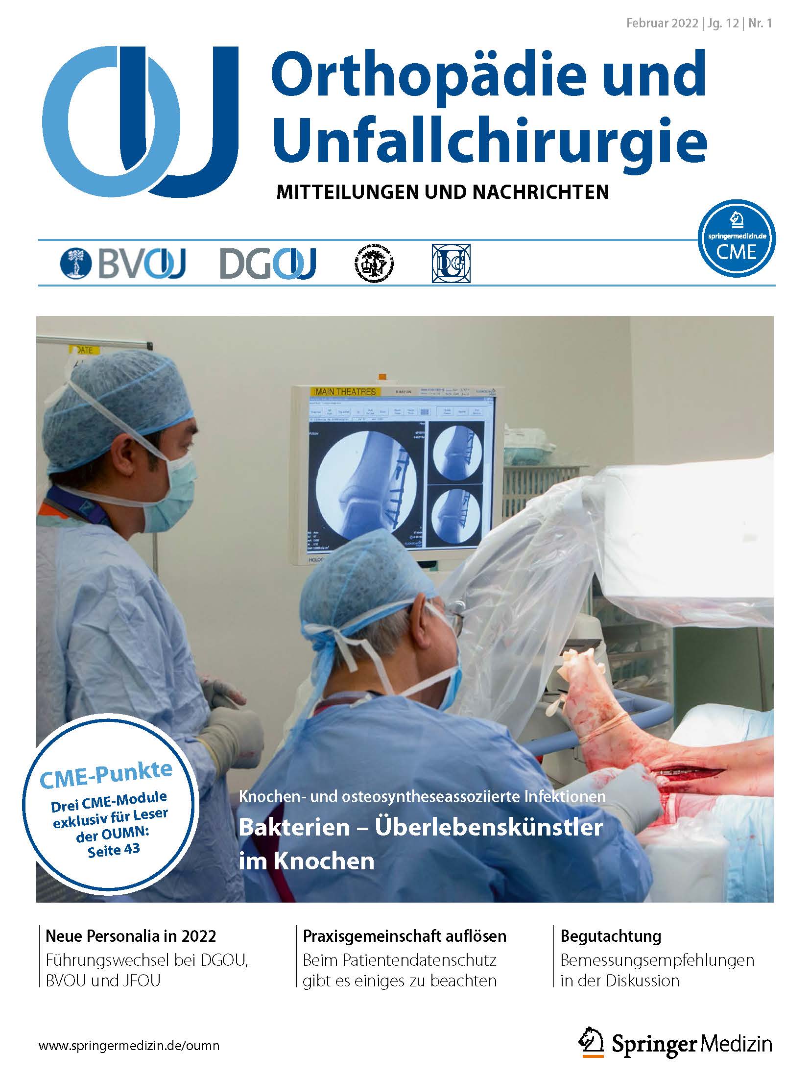 Cover OUMN 01/2022